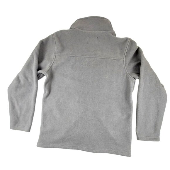Bass Pro Shops Boys Grey Fleece Jacket Winter Warm Size XL NWOT JH1252 - Picture 2 of 4